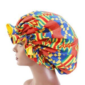Fashion AnkAra Print Lady Wide Band Night Sleep Bonnet